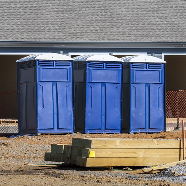 is there a specific order in which to place multiple portable restrooms in Kincaid West Virginia